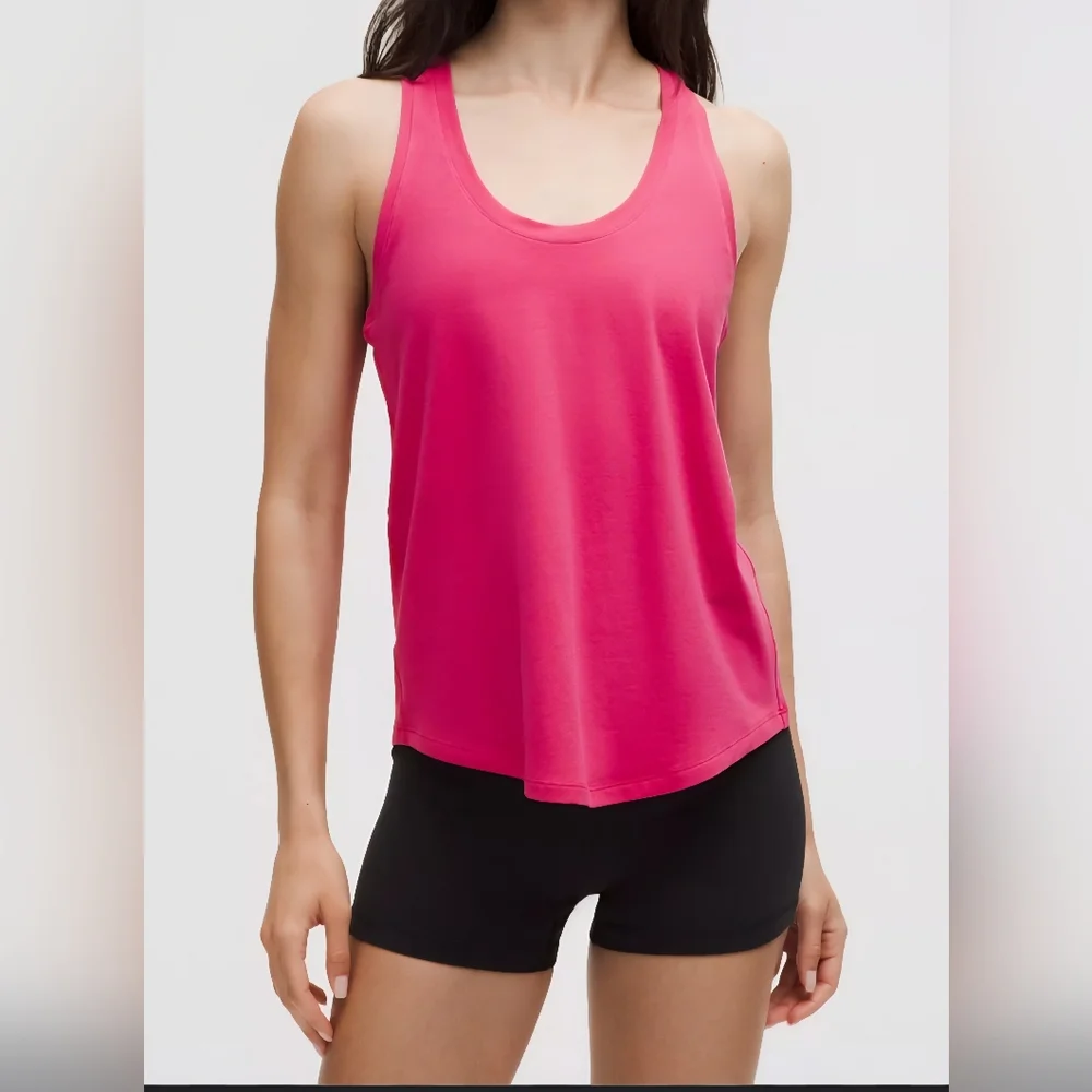 Lululemon Athletica Bright Pink Tank Top
